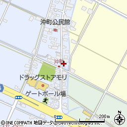 熊本県八代市沖町3638周辺の地図