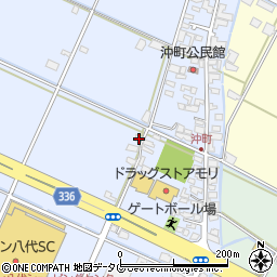 熊本県八代市沖町3715周辺の地図