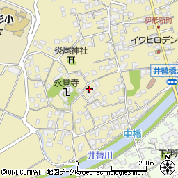 宮崎県延岡市伊形町5867周辺の地図