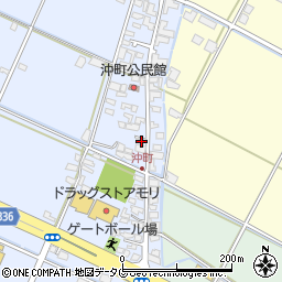 熊本県八代市沖町3584-1周辺の地図