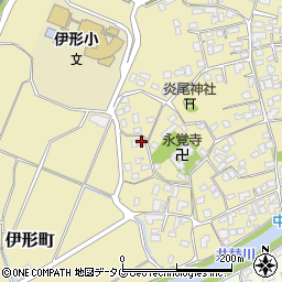 宮崎県延岡市伊形町5758周辺の地図