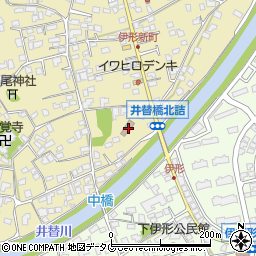 宮崎県延岡市伊形町5884-2周辺の地図