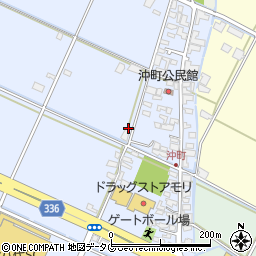 熊本県八代市沖町3567周辺の地図