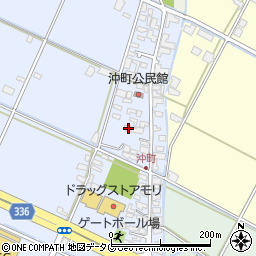 熊本県八代市沖町3593周辺の地図