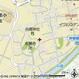 宮崎県延岡市伊形町5607-2周辺の地図