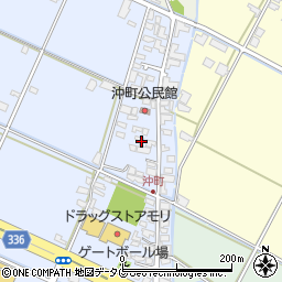 熊本県八代市沖町3597周辺の地図