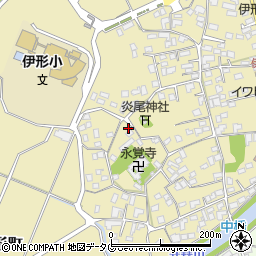 宮崎県延岡市伊形町5651-4周辺の地図