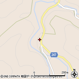 熊本県八代市泉町栗木5150周辺の地図