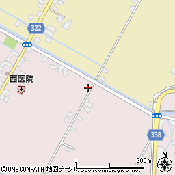 熊本県八代市郡築四番町39周辺の地図