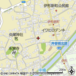 宮崎県延岡市伊形町5924周辺の地図