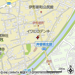 宮崎県延岡市伊形町5947周辺の地図