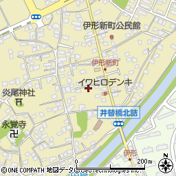 宮崎県延岡市伊形町5932-9周辺の地図