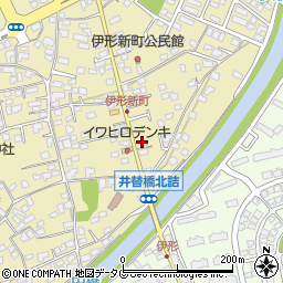 宮崎県延岡市伊形町5353周辺の地図