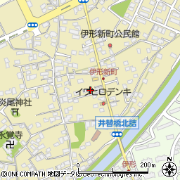 宮崎県延岡市伊形町5932周辺の地図