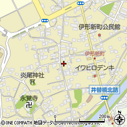 宮崎県延岡市伊形町5928周辺の地図