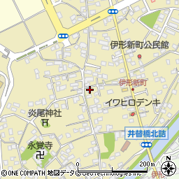 宮崎県延岡市伊形町5928-6周辺の地図