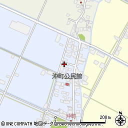 熊本県八代市沖町3614-10周辺の地図