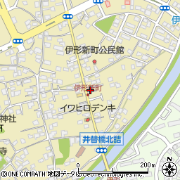 宮崎県延岡市伊形町5364-2周辺の地図