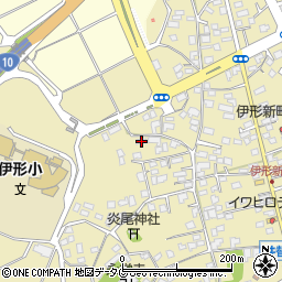宮崎県延岡市伊形町5584周辺の地図