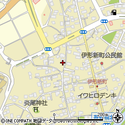 宮崎県延岡市伊形町4927周辺の地図