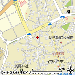 宮崎県延岡市伊形町4929周辺の地図