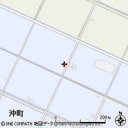 熊本県八代市沖町3491周辺の地図
