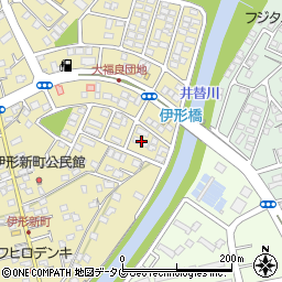 宮崎県延岡市伊形町5218周辺の地図