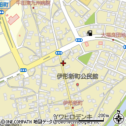 宮崎県延岡市伊形町5421-8周辺の地図