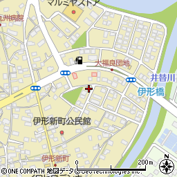 宮崎県延岡市伊形町5221-3周辺の地図