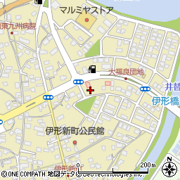 宮崎県延岡市伊形町5216-25周辺の地図