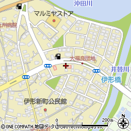 宮崎県延岡市伊形町5216-7周辺の地図