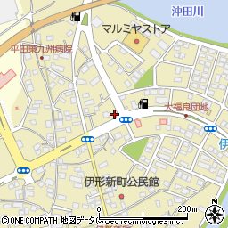 宮崎県延岡市伊形町5179-1周辺の地図