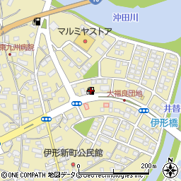 宮崎県延岡市伊形町5178-14周辺の地図