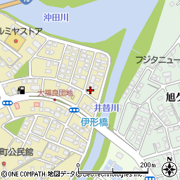 宮崎県延岡市伊形町5175-1周辺の地図