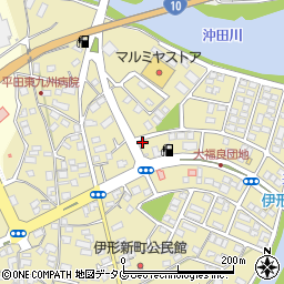 宮崎県延岡市伊形町5178-1周辺の地図