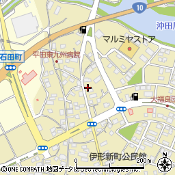 宮崎県延岡市伊形町6421周辺の地図