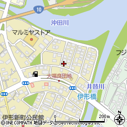 宮崎県延岡市伊形町5173-1周辺の地図