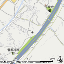 熊本県八代市岡町中904周辺の地図