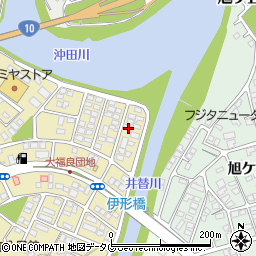 宮崎県延岡市伊形町5175-8周辺の地図