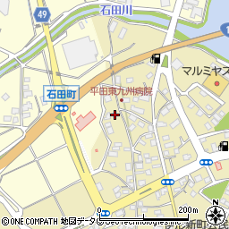 宮崎県延岡市伊形町4964-7周辺の地図