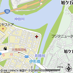 宮崎県延岡市伊形町5175-10周辺の地図