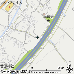 熊本県八代市岡町中1079-1周辺の地図