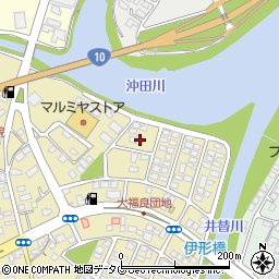 宮崎県延岡市伊形町5171-9周辺の地図