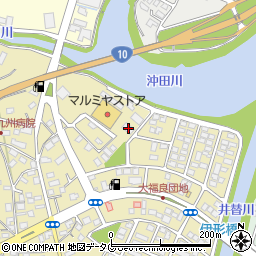 宮崎県延岡市伊形町5170-10周辺の地図