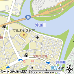 宮崎県延岡市伊形町5171周辺の地図