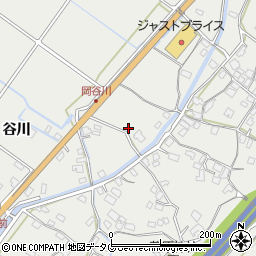 熊本県八代市岡町中888周辺の地図