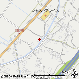 熊本県八代市岡町中891周辺の地図