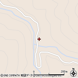 熊本県八代市泉町栗木6605周辺の地図