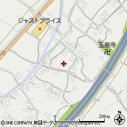 熊本県八代市岡町中1113-1周辺の地図
