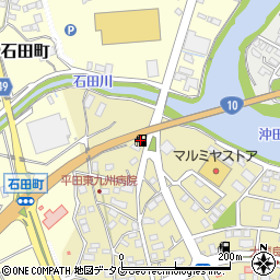 有限会社江藤石油店周辺の地図